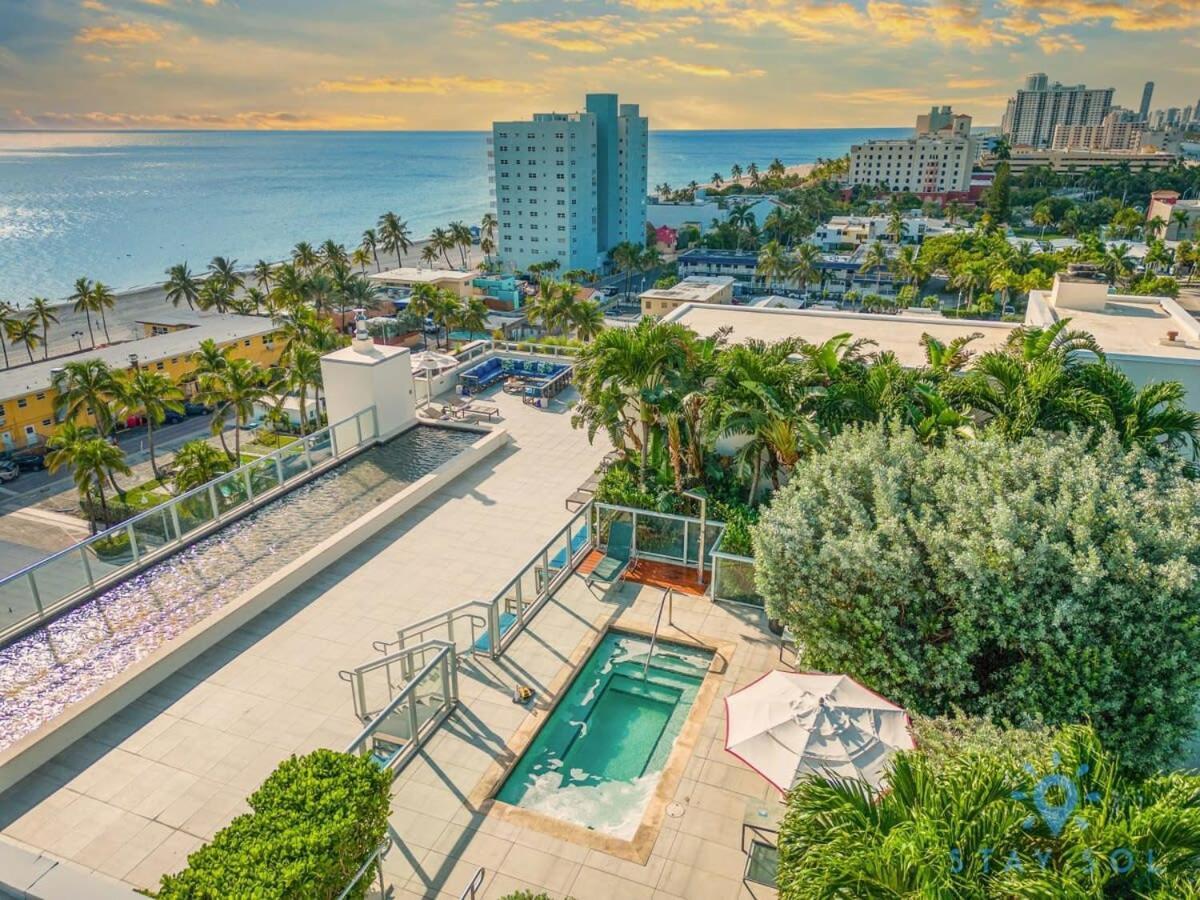 Lx Oasis Beachfront-Rt Infinity Pool Холивуд Екстериор снимка